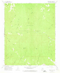 Pueblo Peak 1965 topographic map thumbnail