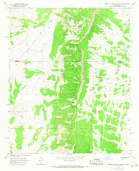 Puerto De Los Cavadores 1964 topographic map thumbnail