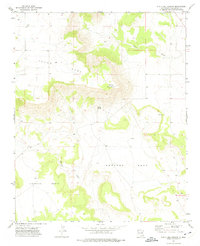 Punta Del Chorro 1972 topographic map thumbnail