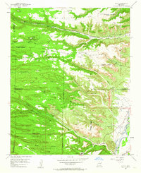 Puye 1952 topographic map preview