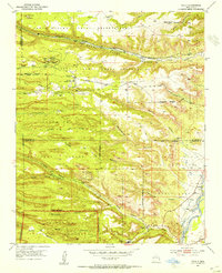 Puye 1952 topographic map thumbnail