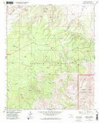 Queen 1979 topographic map thumbnail
