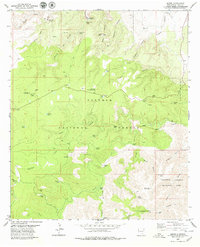 Queen 1979 topographic map thumbnail
