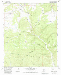 Queens Head 1965 topographic map thumbnail