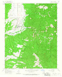 Questa 1963 topographic map preview