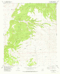 Rail Canyon 1981 topographic map thumbnail