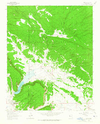 Ramah 1963 topographic map thumbnail