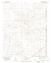 Rardin Hill 1972 topographic map thumbnail