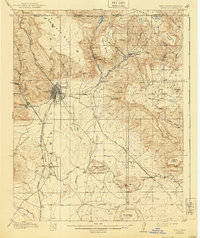 Raton 1914 topographic map thumbnail