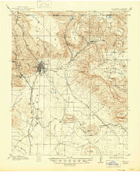 Raton 1914 topographic map thumbnail