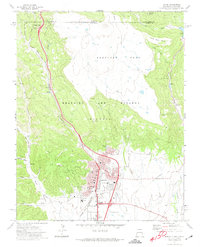 Raton 1971 topographic map thumbnail