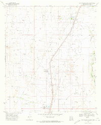 Rattlesnake Canyon 1969 topographic map thumbnail