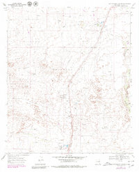 Rattlesnake Canyon 1969 topographic map thumbnail
