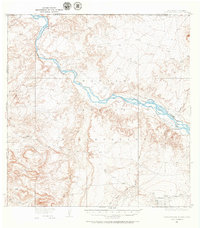 Rattlesnake 1934 topographic map thumbnail