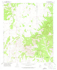 Rayo Hills 1972 topographic map thumbnail
