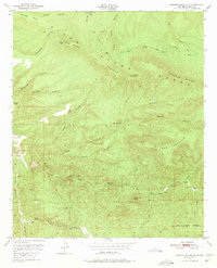 Reading Mountain 1950 topographic map preview