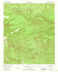 Reading Mountain 1950 topographic map preview