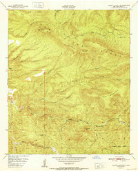 Reading Mountain 1952 topographic map thumbnail