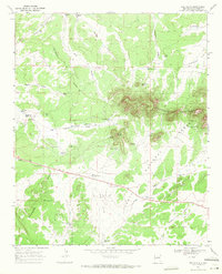 Red Flats 1967 topographic map thumbnail