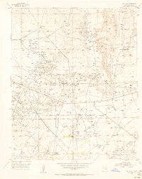 Red Hill 1955 topographic map thumbnail