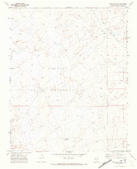 Red Lake Well 1970 topographic map thumbnail