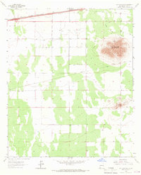 Red Mountain 1965 topographic map preview