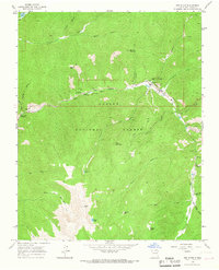 Red River 1963 topographic map thumbnail