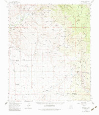 Redrock 1959 topographic map thumbnail