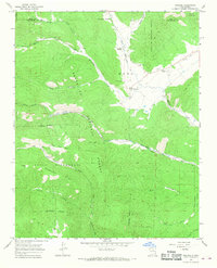 Rociada 1965 topographic map thumbnail