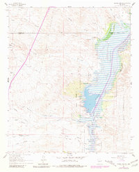 Romero Canyon 1961 topographic map thumbnail