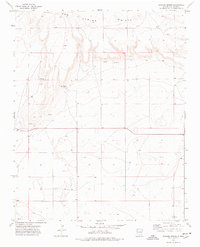 Romero Spring 1973 topographic map thumbnail