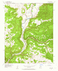 Rosa 1954 topographic map thumbnail