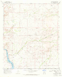 Ross Ranch 1968 topographic map thumbnail