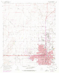Roswell North 1962 topographic map thumbnail