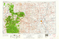 Roswell 1962 topographic map thumbnail