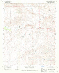 Round Mountain SE 1967 topographic map thumbnail