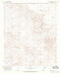 Round Mountain 1967 topographic map thumbnail