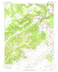 Sabinoso 1972 topographic map thumbnail
