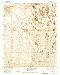 Salinas Peak NW 1981 topographic map thumbnail