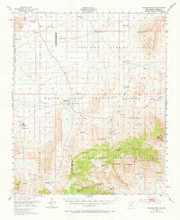 Salinas Peak 1948 topographic map thumbnail