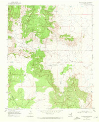 Salitre Canyon 1969 topographic map thumbnail