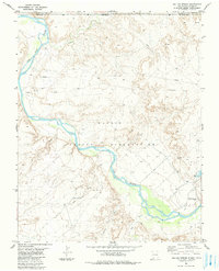 Sallies Spring 1983 topographic map thumbnail