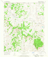 Samson Lake 1963 topographic map thumbnail