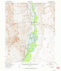 San Antonio 1948 topographic map thumbnail