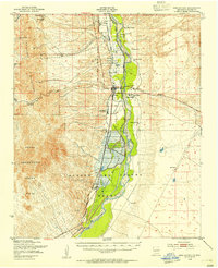 San Antonio 1948 topographic map thumbnail
