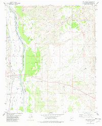 San Antonio 1981 topographic map thumbnail
