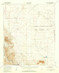 San Diego Mountain topographic map thumbnail