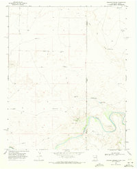 Sanchez Springs 1968 topographic map thumbnail