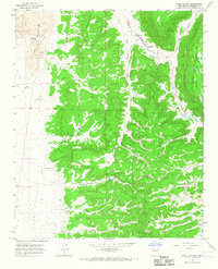 Sand Canyon 1964 topographic map thumbnail