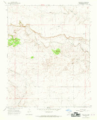 Sand Hill 1966 topographic map thumbnail